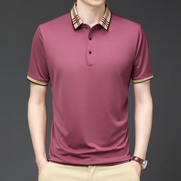 summer men's polos cotton short sleeve business casual striped designer homme camisa breathable polos brand clothing232u, White;black
summer men's polos cotton short sleeve business casual striped designer homme camisa breathable polos brand clothing232u, White;black