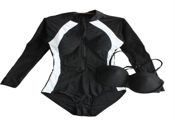 women039s swimwear women long sleeve one piece push up female swimsuit sport slim underwire bathing suit swimming beach we4383577, White;black
women039s swimwear women long sleeve one piece push up female swimsuit sport slim underwire bathing suit swimming beach we4383577, White;black