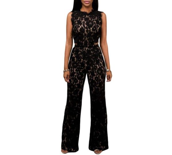 fgirl jumpsuit overalls black lace nude illusion back cutout jumpsuit rompers womens romper fg313759452168, Black;white
fgirl jumpsuit overalls black lace nude illusion back cutout jumpsuit rompers womens romper fg313759452168, Black;white