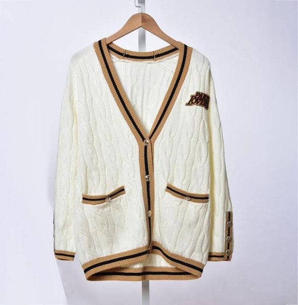 2020 spring summer long sleeve v neck white contrast color woolen knitted pockets buttons cardigans sweater women fashion sweaters9408499, White;black
2020 spring summer long sleeve v neck white contrast color woolen knitted pockets buttons cardigans sweater women fashion sweaters9408499, White;black