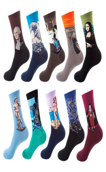 3d print art socks women men cotton harajuku style famous painting sock van gogh mona lisa da vinci funny socks vintage7791456, Black
3d print art socks women men cotton harajuku style famous painting sock van gogh mona lisa da vinci funny socks vintage7791456, Black