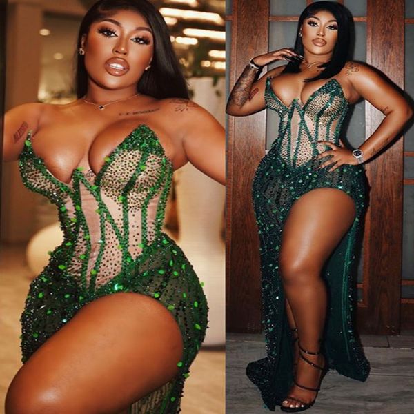 2023 august aso ebi dark green mermaid prom dress beaded sequined lace evening formal party second reception birthday engagement gowns dress, Black
2023 august aso ebi dark green mermaid prom dress beaded sequined lace evening formal party second reception birthday engagement gowns dress, Black