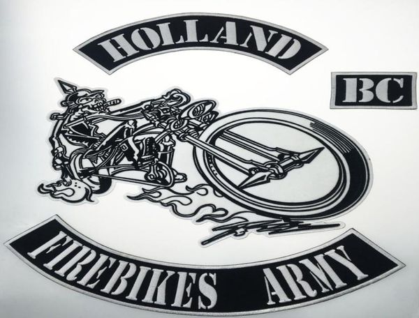 new arrival holland firebikes army embroidered iron on for jacket vest leather sew on any garment large size back patch 2425244, Black
new arrival holland firebikes army embroidered iron on for jacket vest leather sew on any garment large size back patch 2425244, Black