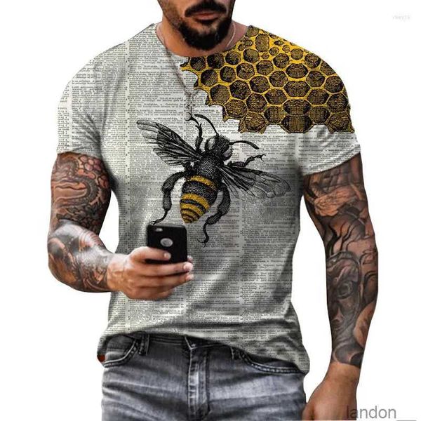 men's t shirts summer t-shirt funny bee 3d printing shirt street personality o-neck short-sleeved hip-hop insect high-quality clothing, White;black
men's t shirts summer t-shirt funny bee 3d printing shirt street personality o-neck short-sleeved hip-hop insect high-quality clothing, White;black