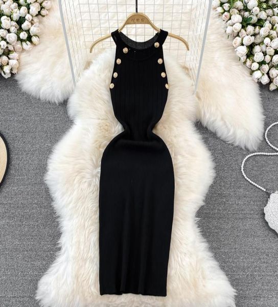 new design women039s halter neck sleeveless knitted buttons patchwork bodycon tunic short pencil dress solid color8153999, Black;gray
new design women039s halter neck sleeveless knitted buttons patchwork bodycon tunic short pencil dress solid color8153999, Black;gray