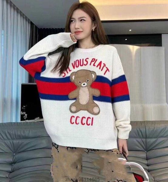 23ss new women's sweaters women crew neck casual knitted sweater designer sweaters, White;black
23ss new women's sweaters women crew neck casual knitted sweater designer sweaters, White;black
