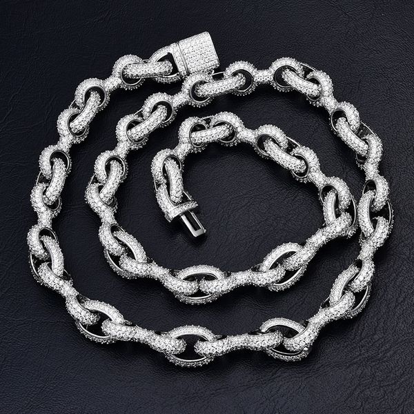 hiphop cuban chain european and american new 10mm fine edition men's necklace fashion hip hop necklace, Silver
hiphop cuban chain european and american new 10mm fine edition men's necklace fashion hip hop necklace, Silver