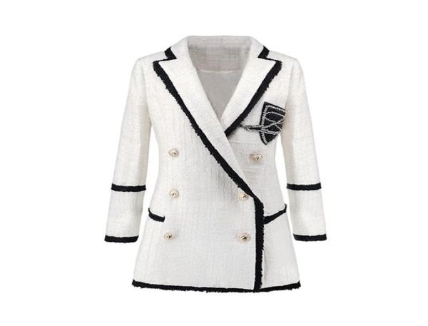 plus size xxxl women high street long jackets runway beading double breasted solid color white slim chic blazers 20108661023, White;black
plus size xxxl women high street long jackets runway beading double breasted solid color white slim chic blazers 20108661023, White;black