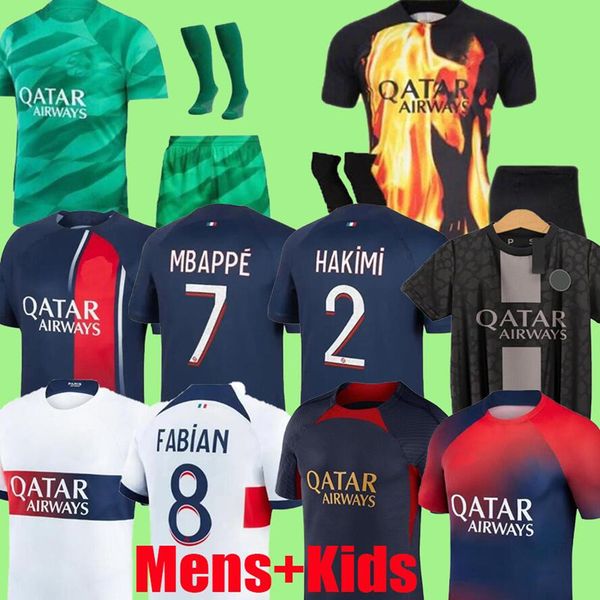 mbappe psgs 2023 2024 soccer jerseys paris maillot de foot hakimi marquinhos paris football shirt 23 24 sergio ramos fabian hommes enfants k, Black;yellow
mbappe psgs 2023 2024 soccer jerseys paris maillot de foot hakimi marquinhos paris football shirt 23 24 sergio ramos fabian hommes enfants k, Black;yellow