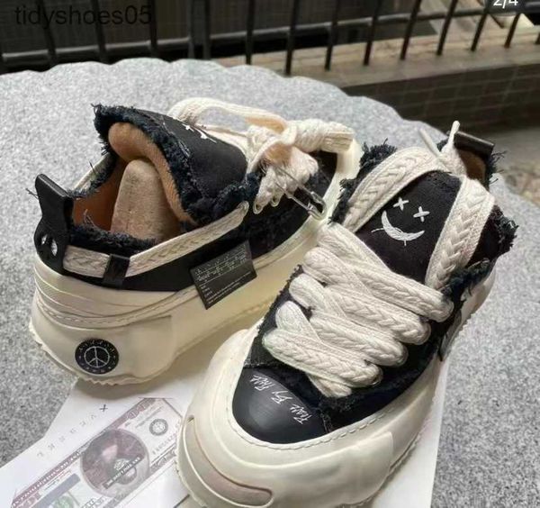 wu jianhao the same canvas shoes hidden low open smile xvessel beggar shoes casual thick soled shoes women, Black
wu jianhao the same canvas shoes hidden low open smile xvessel beggar shoes casual thick soled shoes women, Black