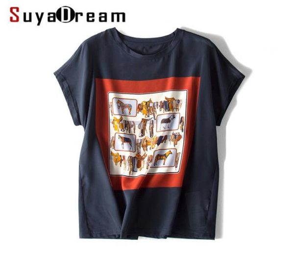 women t shirt 100 real silk front print shirt short bat sleeved casual o neck t shirt 2019 spring summer navy white y190727014340289
women t shirt 100 real silk front print shirt short bat sleeved casual o neck t shirt 2019 spring summer navy white y190727014340289