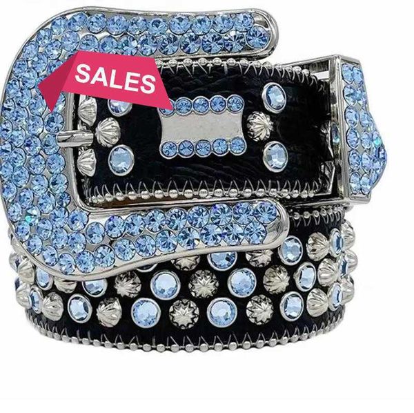 

2Designer Luxury Bb Belt Simon Belts for Men Women Shiny diamond belt Black on Black Blue white multicolour with bling rhinestones ag