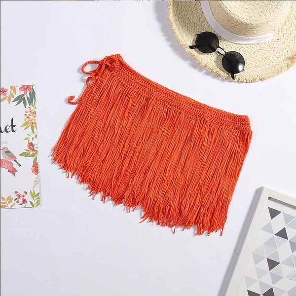 swimwear 2022 summer new women's swimsuit beach skirt knitted hand crochet long fringed grass skirt bikini with solid color miniskir, White;black
swimwear 2022 summer new women's swimsuit beach skirt knitted hand crochet long fringed grass skirt bikini with solid color miniskir, White;black