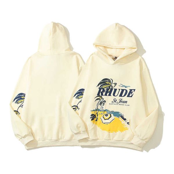 men's hoodies sweatshirts 23ss american high street trendy rhude beach club printed hoodie hip hop hoodie dngr, Black
men's hoodies sweatshirts 23ss american high street trendy rhude beach club printed hoodie hip hop hoodie dngr, Black