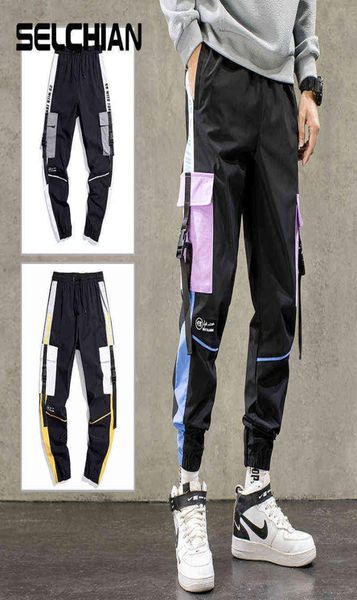 hip hop ribbons cargo pants men joggers streetwear 2021 fashion elastic waist s casual trousers sweatpants g12178512396, Black
hip hop ribbons cargo pants men joggers streetwear 2021 fashion elastic waist s casual trousers sweatpants g12178512396, Black