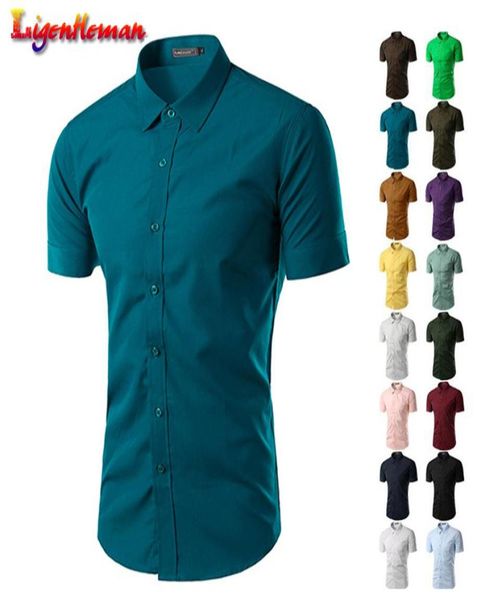men039s casual shirts mens leisure 2021 masculina chemise homme summer solid color business slim fit short sleeve fashion shirt5774410, White;black
men039s casual shirts mens leisure 2021 masculina chemise homme summer solid color business slim fit short sleeve fashion shirt5774410, White;black