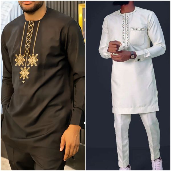 mens tracksuits 2piece suits outfits embroidered pocket pants man sets african ethnic style costume male clothing traditional wear 230818, Gray
mens tracksuits 2piece suits outfits embroidered pocket pants man sets african ethnic style costume male clothing traditional wear 230818, Gray