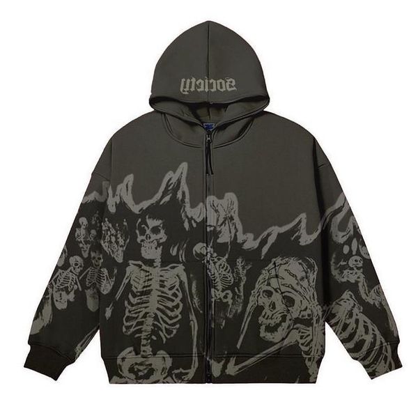 fashion designer men women y2k hoodie zip up hip hop couple streetwear vintage skull 3d print blend sweater pullover autumn winter top, Black
fashion designer men women y2k hoodie zip up hip hop couple streetwear vintage skull 3d print blend sweater pullover autumn winter top, Black