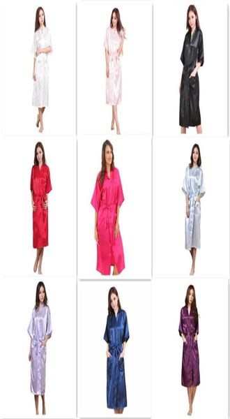 9 colors fashion women039s solid silk kimono robe for bridesmaids wedding party night gown pajamas m0116393142, Black;red
9 colors fashion women039s solid silk kimono robe for bridesmaids wedding party night gown pajamas m0116393142, Black;red