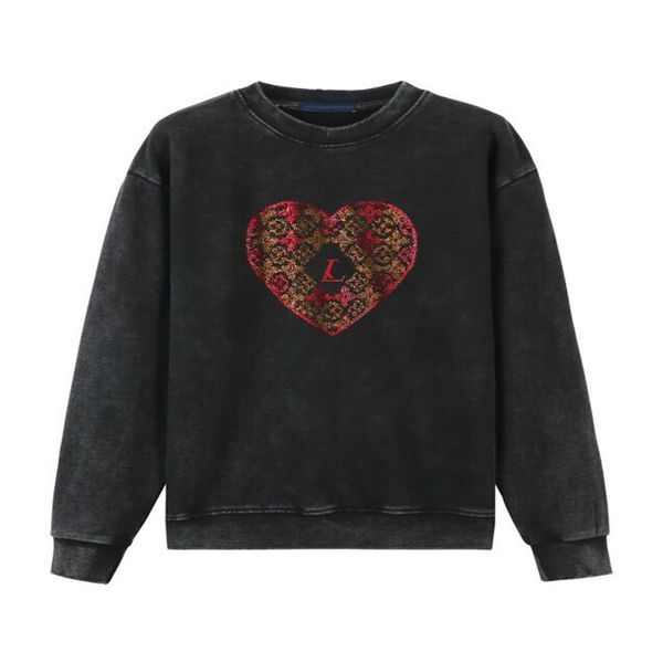 2023 autumn/winter new pure cotton letter printing sweatshirt fashion round neck version old craft w09-19, Black;brown
2023 autumn/winter new pure cotton letter printing sweatshirt fashion round neck version old craft w09-19, Black;brown