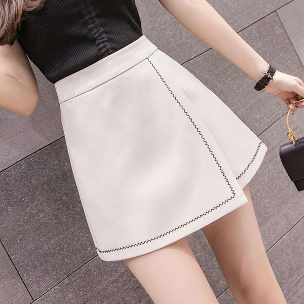 summer womens clothing korean version of irregular skirt high waist slim all matching a line short pants trend, Black
summer womens clothing korean version of irregular skirt high waist slim all matching a line short pants trend, Black