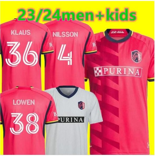 2023 2024 st ouis city soccer jerseys new 23 24 st louis''red' sc nilsson 4 klauss 36 nelson vassilev bell home football sh, Black;yellow
2023 2024 st ouis city soccer jerseys new 23 24 st louis''red' sc nilsson 4 klauss 36 nelson vassilev bell home football sh, Black;yellow