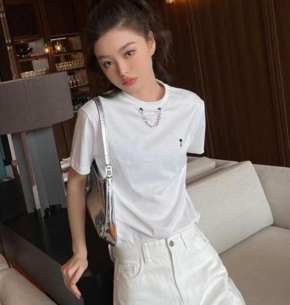 cotton shortsleeved t shirt for women springsummer 2021 ins embroidered casual with loose base of korean version51765583401529, White
cotton shortsleeved t shirt for women springsummer 2021 ins embroidered casual with loose base of korean version51765583401529, White