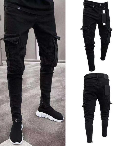 fashion black jean men denim skinny biker jeans destroyed frayed slim fit pocket cargo pencil pants plus size s3xl5344483, Blue
fashion black jean men denim skinny biker jeans destroyed frayed slim fit pocket cargo pencil pants plus size s3xl5344483, Blue