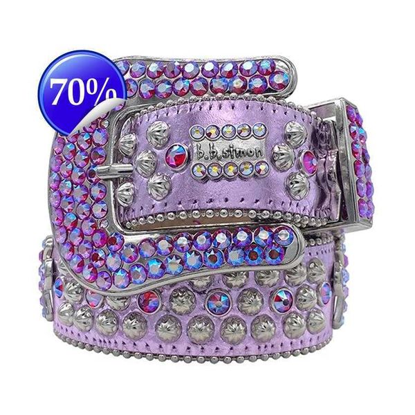 1Purple 2023 Designer Fashion Bb Simon Belts for Men Women Shiny diamond belt Black Blue white multicolour with bling rhinestones as bir237Dl
1Purple 2023 Designer Fashion Bb Simon Belts for Men Women Shiny diamond belt Black Blue white multicolour with bling rhinestones as bir237Dl
