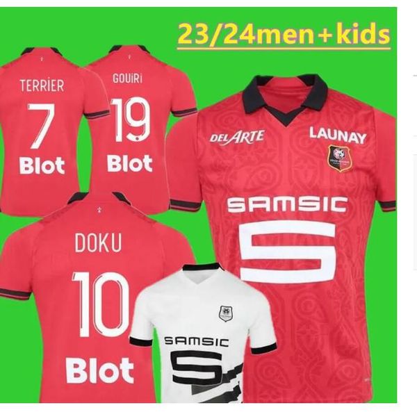 23 24 stade rennais soccer jerseys home rennes maillot de foot 2023 2024 sulemana bourigeaud terrier doku laborde santamaria men kids kit fo, Black;yellow
23 24 stade rennais soccer jerseys home rennes maillot de foot 2023 2024 sulemana bourigeaud terrier doku laborde santamaria men kids kit fo, Black;yellow