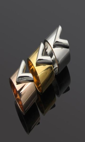 simple classic v letter women designer ring wide version 3 colors titanium steel engagement rings fashion jewelry lady4048112, Silver
simple classic v letter women designer ring wide version 3 colors titanium steel engagement rings fashion jewelry lady4048112, Silver