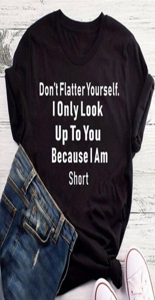 don039t flatter yourself punk style women t shirt letter printed print harajuku tshirts casual short sleeve o neck women 13105630, White
don039t flatter yourself punk style women t shirt letter printed print harajuku tshirts casual short sleeve o neck women 13105630, White