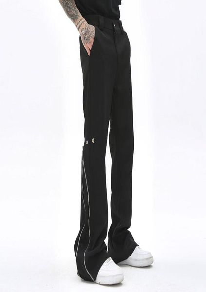 ankle zipper and button solid color retro mens track pants straight pockets oversized casual streetwear loose trousers7268547, Black
ankle zipper and button solid color retro mens track pants straight pockets oversized casual streetwear loose trousers7268547, Black