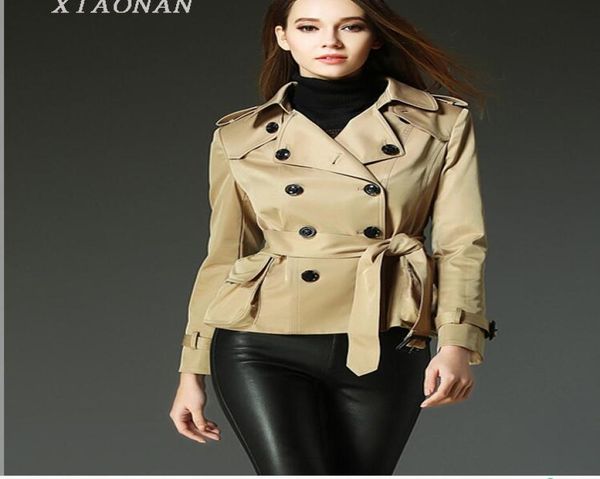 new spring autumn women039s fashion doublebreasted short trench coats ladies elegant lapel laceup dust coat girls lovely pepl3057435, Black;brown
new spring autumn women039s fashion doublebreasted short trench coats ladies elegant lapel laceup dust coat girls lovely pepl3057435, Black;brown