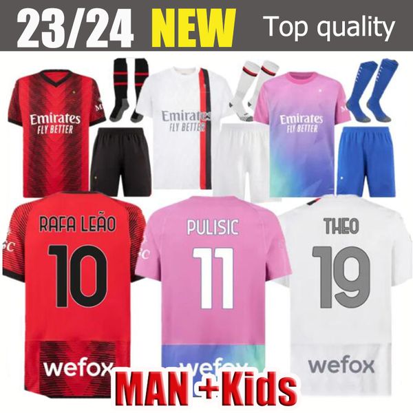 23 24 giroud pulisic soccer jerseys 2023 2024 rebic theo bennacer kessie de ketelaere rafa leao football shirts ac milans player men kids ki, Black;yellow
23 24 giroud pulisic soccer jerseys 2023 2024 rebic theo bennacer kessie de ketelaere rafa leao football shirts ac milans player men kids ki, Black;yellow