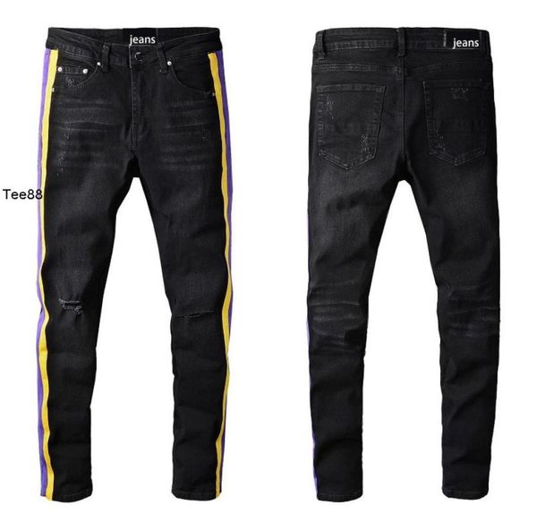 trend amirs creative lace small hole slim fit small leg jeans section 6821272013, Blue
trend amirs creative lace small hole slim fit small leg jeans section 6821272013, Blue
