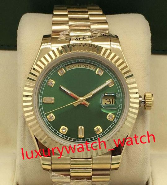 luxury watch men master design,day/date 41mm fully automatic mechanical watch, classic gold dial, large window calendar, folding buckle, sap, Slivery;brown
luxury watch men master design,day/date 41mm fully automatic mechanical watch, classic gold dial, large window calendar, folding buckle, sap, Slivery;brown