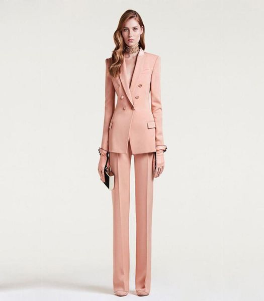 jacketpants womens business suit female office uniform ladies formal trouser suit double breasted womens tuxedo custom a36658682, White;black 
jacketpants womens business suit female office uniform ladies formal trouser suit double breasted womens tuxedo custom a36658682, White;black