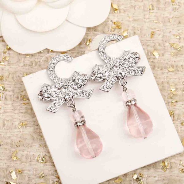 2023 luxury quality charm drop earring with sparky diamond in silver plated have red color stamp box ps7504b, Golden
2023 luxury quality charm drop earring with sparky diamond in silver plated have red color stamp box ps7504b, Golden