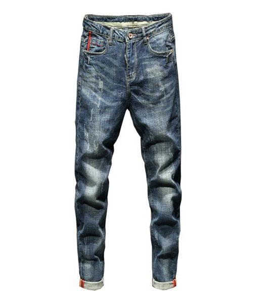 men039s jeans fashion brand men slim fit autumn and winter retro blue stretch pockets desinger fashions casaul man5243850
men039s jeans fashion brand men slim fit autumn and winter retro blue stretch pockets desinger fashions casaul man5243850