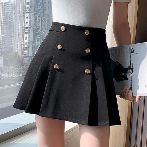 pleated skirt for women summer style design niche high waist slimming a line short anti exposure hip wrap, Black
pleated skirt for women summer style design niche high waist slimming a line short anti exposure hip wrap, Black