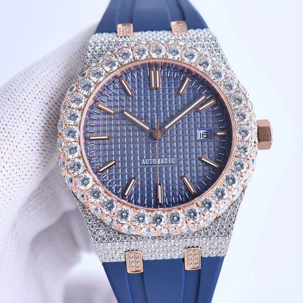 cubic zirconia watch limited sale of designer men's watch automatic mechanical movement sapphire glass large diamond bezel rubber strap, Slivery;brown
cubic zirconia watch limited sale of designer men's watch automatic mechanical movement sapphire glass large diamond bezel rubber strap, Slivery;brown