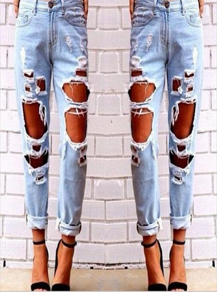 women039s ripped boyfriend jeans cute distressed jeans stretch skinny jeans with hole6292722, Blue
women039s ripped boyfriend jeans cute distressed jeans stretch skinny jeans with hole6292722, Blue