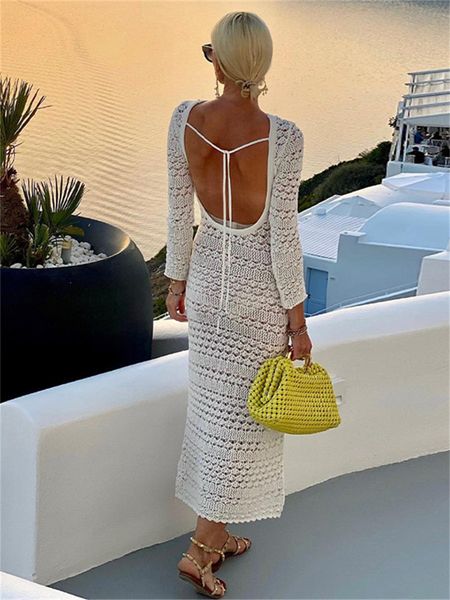 basic casual dresses wsevypo backless tie up knit crochet beach long dress women fall spring hollow-out o-neck wrap bodycon dress holiday pa, Black;gray
basic casual dresses wsevypo backless tie up knit crochet beach long dress women fall spring hollow-out o-neck wrap bodycon dress holiday pa, Black;gray