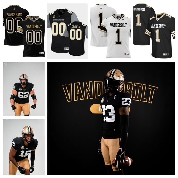 2023 vanderbilt commodores football 13 chase gillespie 41 steven sannieniola 95 linus zunk 35 deago benson 45 dante kelly 96 brayden bapst 2, Black
2023 vanderbilt commodores football 13 chase gillespie 41 steven sannieniola 95 linus zunk 35 deago benson 45 dante kelly 96 brayden bapst 2, Black