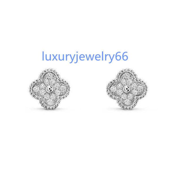 lucky four-leaf clover stud earrings designer for women letter v cleef luxurious jewelry diamond earings, Golden;silver
lucky four-leaf clover stud earrings designer for women letter v cleef luxurious jewelry diamond earings, Golden;silver
