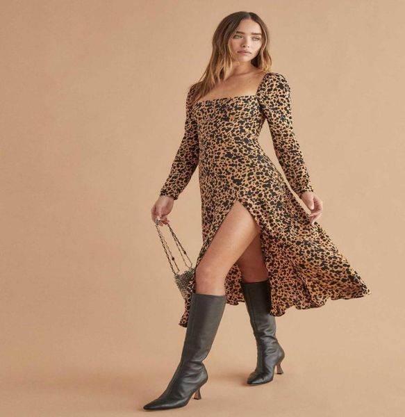casual dresses woman dress floral digital print square neck long sleeve split slim ladies midlength skirt leopard dresscasua1572196, Black;gray
casual dresses woman dress floral digital print square neck long sleeve split slim ladies midlength skirt leopard dresscasua1572196, Black;gray