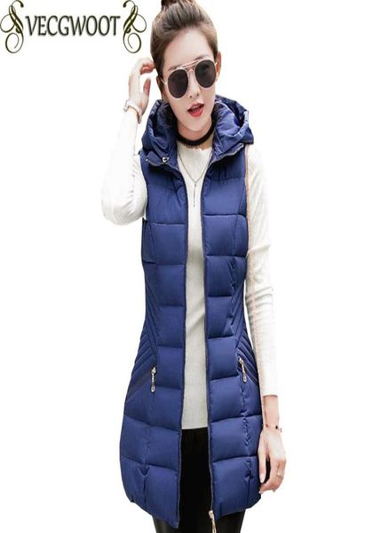 2017 autumn and winter long vest women new slim large size hooded jacket women vest fashion solid color coon clothes x6443326876, Black;white
2017 autumn and winter long vest women new slim large size hooded jacket women vest fashion solid color coon clothes x6443326876, Black;white