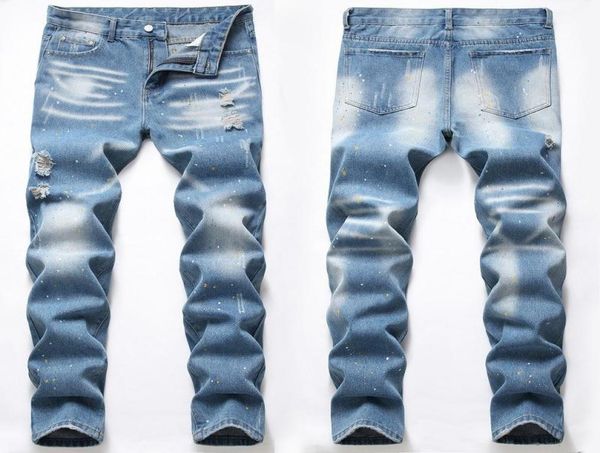men039s jeans denim men ripped elastic retro blue casual trousers long cotton slim fit skinny hip hop jean pants2310103
men039s jeans denim men ripped elastic retro blue casual trousers long cotton slim fit skinny hip hop jean pants2310103