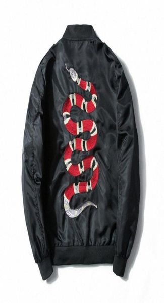 2021 autumn winter men women embroidery casual jacket loose cobra baseball snake embroidered couple jackets size m 4xl jack6113440, Black;brown
2021 autumn winter men women embroidery casual jacket loose cobra baseball snake embroidered couple jackets size m 4xl jack6113440, Black;brown